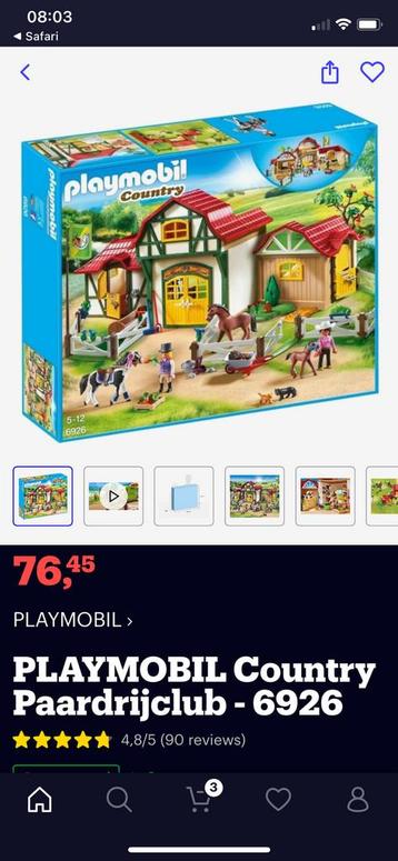 Playmobil country boerderijen met poppen en accessoires 