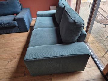 IKEA Kivik Bank - Grijsturkoois Zo Goed Als Nieuw! - afbeelding 2 IKEA Kivik Bank - Grijsturkoois Zo Goed Als Nieuw! - afbeelding 2