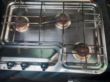 Smev kookplaat gasfornuis voor Hammer camper of boot