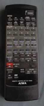 AIWA RC-T80ML AUDIO HiFi SYSTEM afstandsbediening remote con