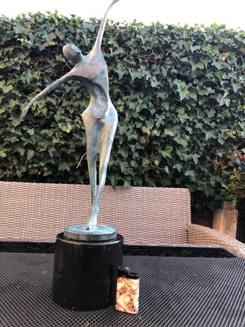 bronzen art d bronzen beeld modernistische impressie dansere