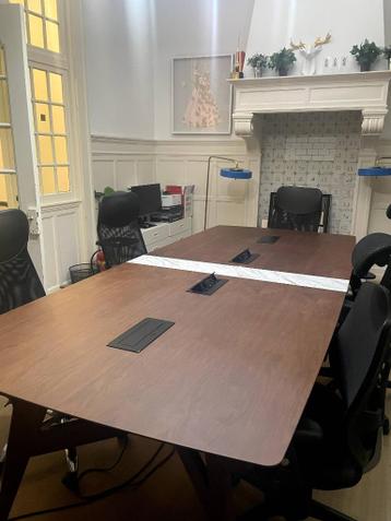 (Negotiable) NEEDS TO GO: Design walnootfineer kantoortafels - afbeelding 3 (Negotiable) NEEDS TO GO: Design walnootfineer kantoortafels - afbeelding 3