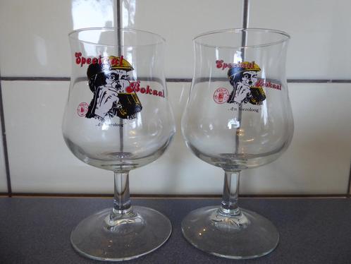 Twee verschillende bier glazen Astein (zie foto), Verzamelen, Biermerken, Gebruikt, Glas of Glazen, Overige merken, Ophalen of Verzenden