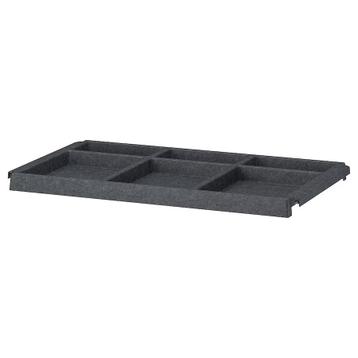 IKEA IVAR Plank, donkergrijs/vilt, 83x50 cm, 2 stuks, nieuw - afbeelding 1 IKEA IVAR Plank, donkergrijs/vilt, 83x50 cm, 2 stuks, nieuw - afbeelding 1