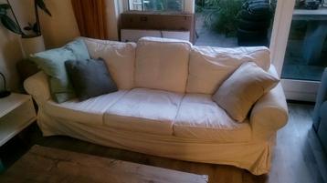 Ikea Ektorp 3 zitsbank wit - afbeelding 1 Ikea Ektorp 3 zitsbank wit - afbeelding 1