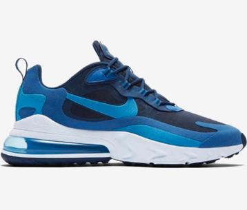 Nike Air Max 270 React sneakers maat 45 donker blauw 