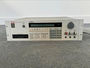 AKAI S950 digital sampler, MAX MEMORY, 100% functioneel