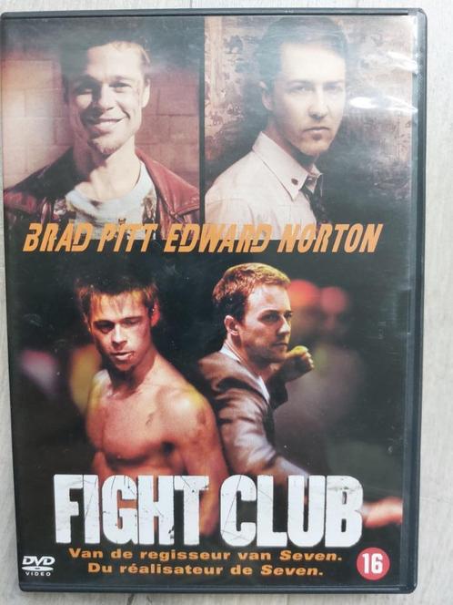 DVD Fight Club (1999), Cd's en Dvd's, Dvd's | Thrillers en Misdaad, Gebruikt, Actiethriller, Vanaf 16 jaar, Ophalen