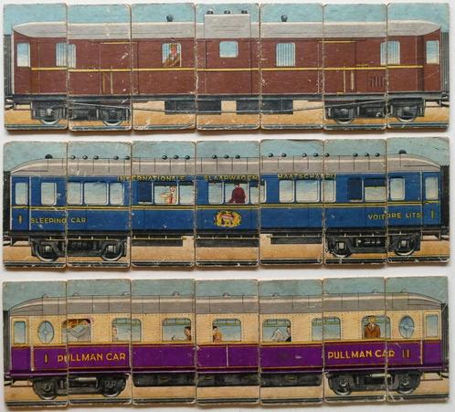 Pullman Legspel, Luctor ca 1935-55, treinstellen, Antiek en Kunst, Antiek | Speelgoed, Ophalen of Verzenden