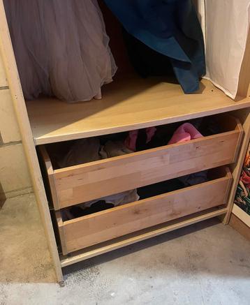 Pax kast element garderobekast lades kledingkast eiken zgan - afbeelding 2 Pax kast element garderobekast lades kledingkast eiken zgan - afbeelding 2