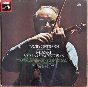 David Oistrakh, Violin Mozart box, 4LPs, eerste UK druk 1972