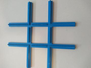 Lego trein, 4,5 volt blauwe rails kruising kruispunt igst