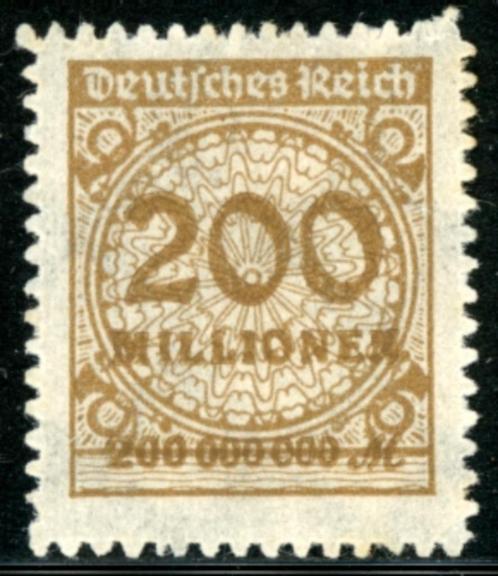 Duitsland 323-APa-pf - Inflatie zegel, Postzegels en Munten, Postzegels | Europa | Duitsland, Postfris, Overige periodes, Verzenden