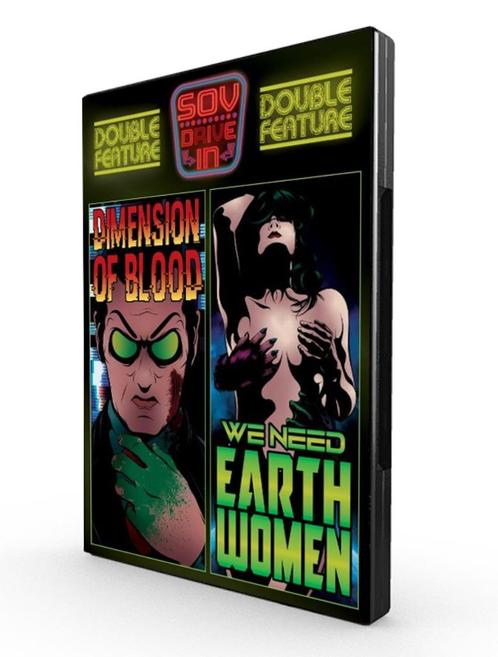 Dimension Of Blood / We Need Earth Women (1996/1999) DVD SOV, Cd's en Dvd's, Dvd's | Horror, Nieuw in verpakking, Overige genres