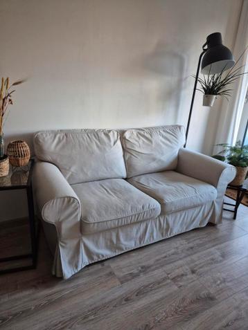 Ikea Ektorp 2-zitsbank beige goede staat - afbeelding 4 Ikea Ektorp 2-zitsbank beige goede staat - afbeelding 4