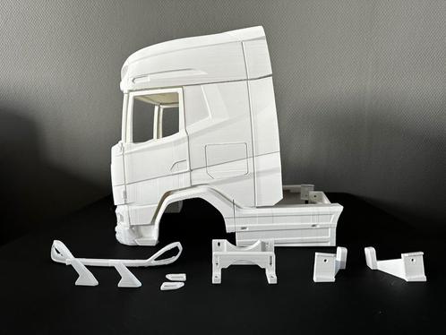 DAF XG cabine 1/14 Tamiya passend, Hobby en Vrije tijd, Modelauto's | Overige schalen, Nieuw, Bus of Vrachtwagen, Ophalen of Verzenden