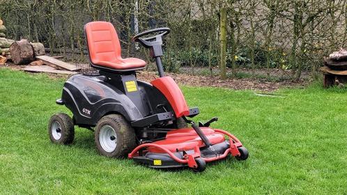 GTM 1350 zitmaaier - frontmaaier / hydrostaat, Tuin en Terras, Zitmaaiers, Gebruikt, Minder dan 90 cm, Elektrische starter, Mulchfunctie