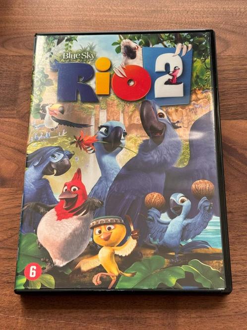Rio 2 (DVD) Nederlands gesproken en ondertiteld, Cd's en Dvd's, Dvd's | Tekenfilms en Animatie, Zo goed als nieuw, Amerikaans