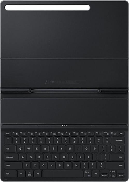 Samsung Keyboard - Tab S7+ / Tab S7+ FE / S8+ - Zwart, Computers en Software, Tablet-hoezen, Zo goed als nieuw, Bescherming voor- en achterkant