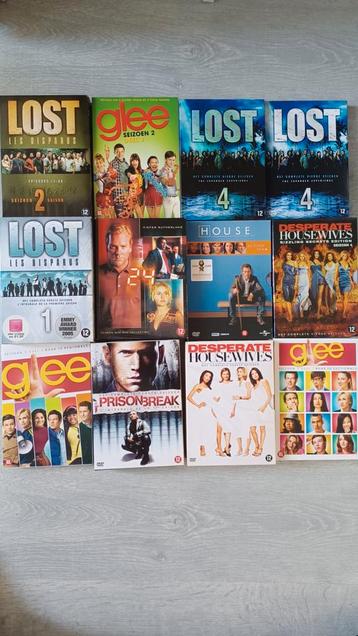 Diverse dvd-series glee lost desperate housewives 24