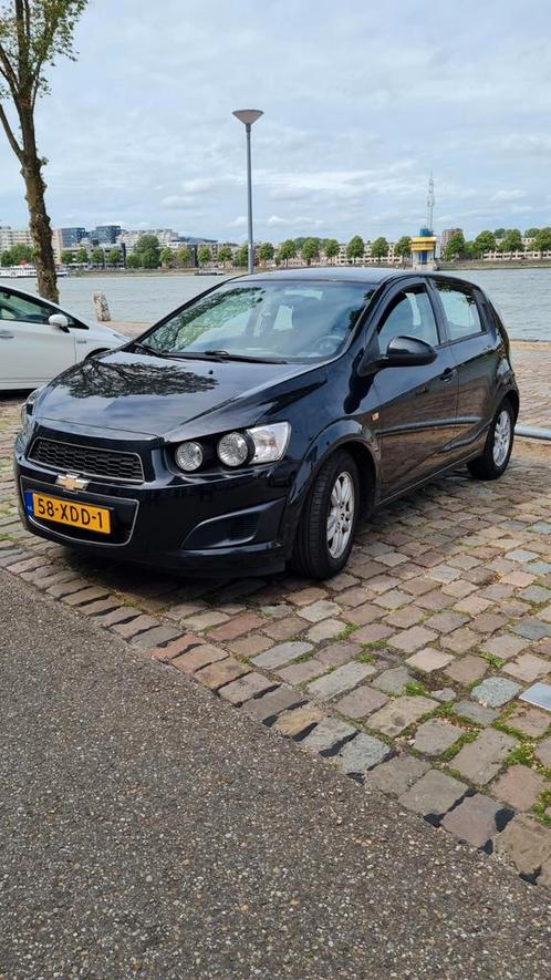 Chevrolet Aveo 1.3D 5-DEURS 2012 Zwart, Auto's, Chevrolet, Particulier, Aveo, ABS, Adaptive Cruise Control, Airbags, Airconditioning