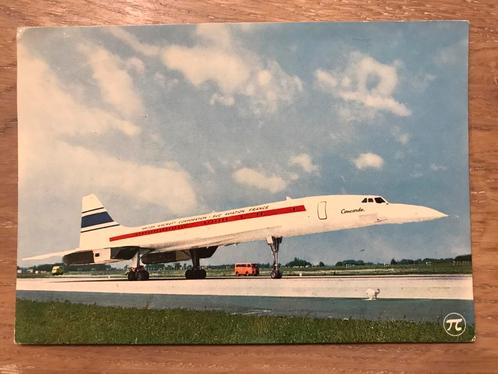 Ansichtkaart Concorde Prototype Vliegtuig Luchtvaart Kaart, Verzamelen, Luchtvaart en Vliegtuigspotten, Zo goed als nieuw, Kaart, Foto of Prent