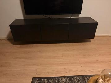 Ikea Besta TV Meubel - Zwart - afbeelding 2 Ikea Besta TV Meubel - Zwart - afbeelding 2