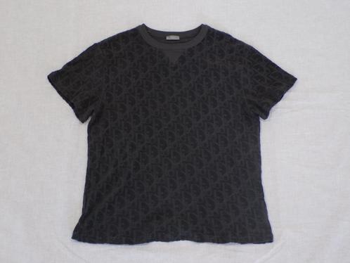 Dior Oblique T-Shirt Relaxed Fit Grijs Maat S, Kleding | Heren, T-shirts, Nieuw, Maat 46 (S) of kleiner, Grijs, Ophalen of Verzenden