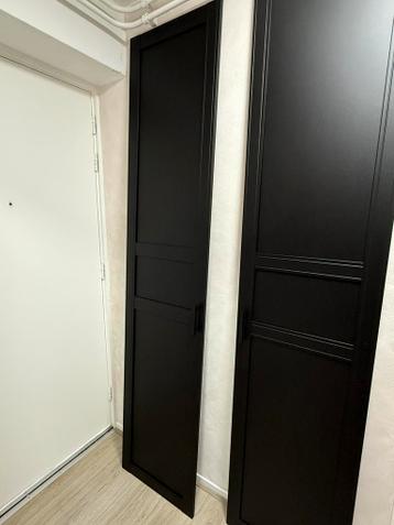 Pax Flisberget antraciet deuren 50x229cm - afbeelding 3 Pax Flisberget antraciet deuren 50x229cm - afbeelding 3