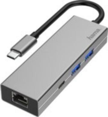 Hama USB-C-hub Multiport 4-poorts 2x USB-A USB-C Type-c HDMI