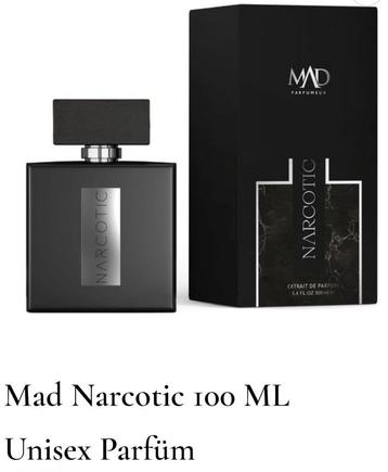 MAD NARCOTIC UNISEX  (Extrait d parfum) 2 pcs 75 eu Limited