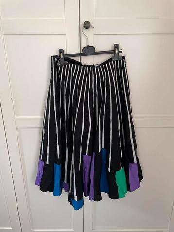 Vintage retro rok maat S zwart