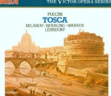Puccini: Tosca, dubbel CD Milanov, Bjoerling ea