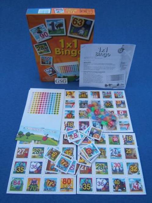 Een x een bingo nr. 24 628 1-02, Hobby en Vrije tijd, Gezelschapsspellen | Overige, Zo goed als nieuw, Ophalen