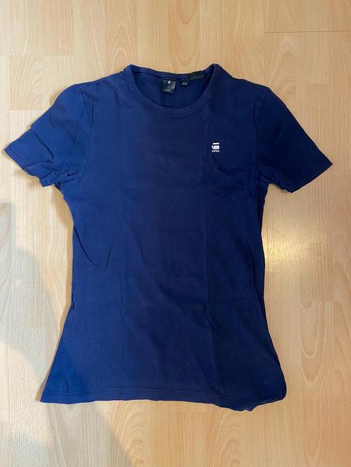 G-Star T-Shirt donkerblauw maat S, Kleding | Heren, T-shirts, Gedragen, Maat 48/50 (M), Blauw, Ophalen of Verzenden