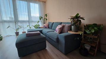 IKEA KIVIK 3-zitsbank met chaise longue + Hocker - afbeelding 4 IKEA KIVIK 3-zitsbank met chaise longue + Hocker - afbeelding 4