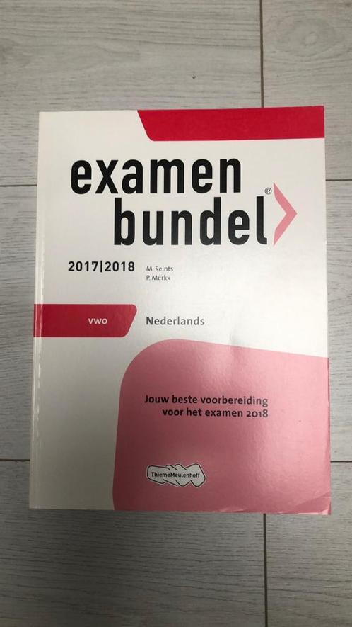 Examenbundel vwo Nederlands 2017/2018, Boeken, Schoolboeken, Zo goed als nieuw, Nederlands, VWO, Ophalen of Verzenden