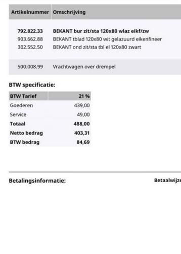 IKEA Bekant Zit-Sta Bureau Elektrisch - Zwart - afbeelding 13 IKEA Bekant Zit-Sta Bureau Elektrisch - Zwart - afbeelding 13