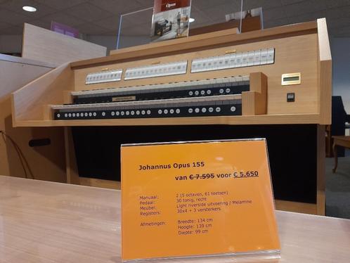 AANBIEDING (-28%) // Johannus Opus 155 - laatste model orgel, Muziek en Instrumenten, Orgels, Nieuw, Orgel, 2 klavieren, Ophalen