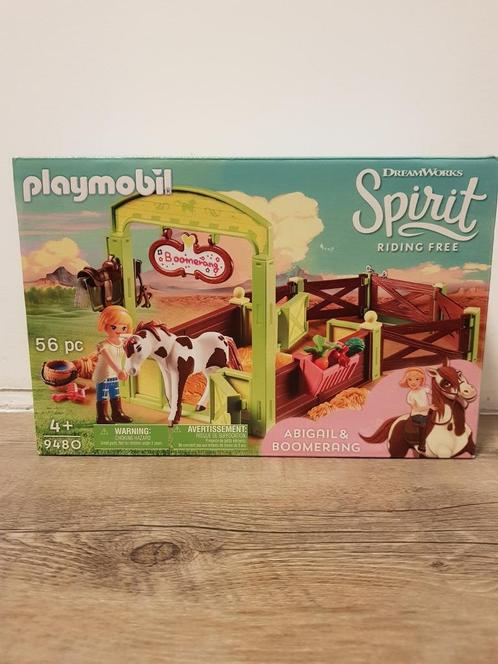 PLAYMOBIL Spirit Abigail & Boomerang met paardenb, Kinderen en Baby's, Speelgoed | Playmobil, Zo goed als nieuw, Ophalen of Verzenden