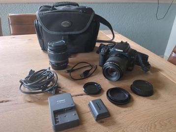 Complete set Canon EOS 400D digitale spiegelreflexcamera
