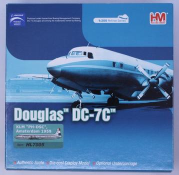 Gezocht: Hobbymaster DC7C KLM 1:200