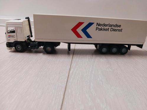 Daf 95 380Ati Merk Lion Toys, Hobby en Vrije tijd, Modelauto's | 1:50, Zo goed als nieuw, Bus of Vrachtwagen, Lion Toys, Ophalen of Verzenden