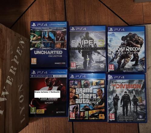 Keuze uit diverse ps4 games, zie beschrijving, Spelcomputers en Games, Games | Sony PlayStation 4, Gebruikt, Avontuur en Actie