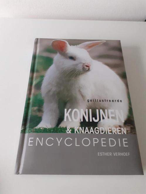 Konijnen & knaagdieren Encyclopedie, Esther Verhoef, Boeken, Dieren en Huisdieren, Zo goed als nieuw, Konijnen of Knaagdieren