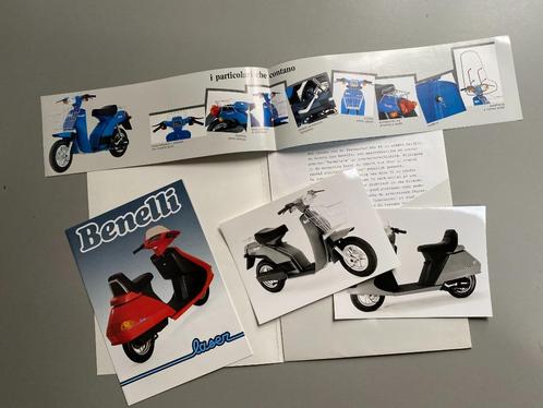 BENELLI  persmap  uit de 1996. SCOOTY S50 EN LASER, Fietsen en Brommers, Handleidingen en Instructieboekjes, Zo goed als nieuw