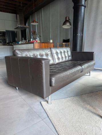 Ikea Landskrona 3-zits bruin leer - afbeelding 2 Ikea Landskrona 3-zits bruin leer - afbeelding 2