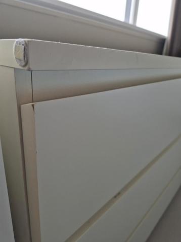 IKEA Malm, Witte commode met lades 160 cm - afbeelding 2 IKEA Malm, Witte commode met lades 160 cm - afbeelding 2
