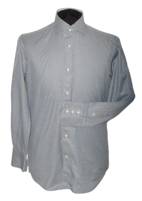 NIEUW CIRCLE OF GENTLEMEN overhemd, grijs shirt, Mt. 39, Kleding | Heren, Overhemden, Nieuw, Halswijdte 39/40 (M), Grijs, Verzenden