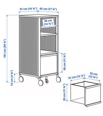 Kastje van IKEA (Bekant) - afbeelding 5 Kastje van IKEA (Bekant) - afbeelding 5